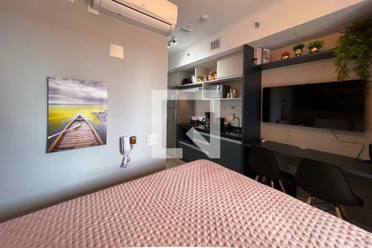Studio de kitnet/studio para alugar com 1 quarto, 21m² em Indianópolis, São Paulo