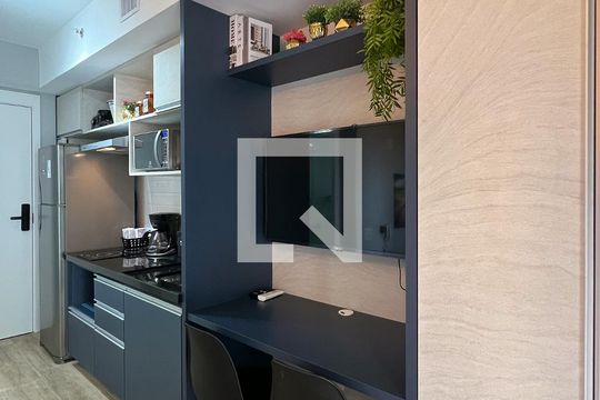 Studio de kitnet/studio para alugar com 1 quarto, 21m² em Indianópolis, São Paulo
