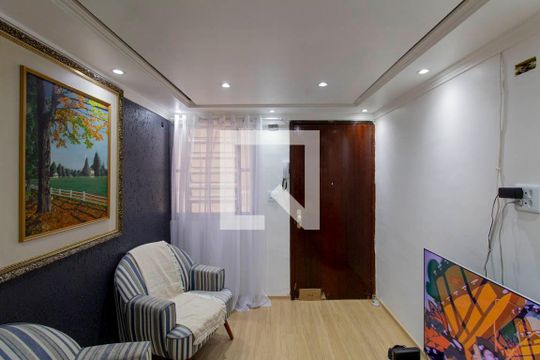 Sala de apartamento à venda com 2 quartos, 51m² em Conjunto Habitacional Padre Manoel da Nóbrega, São Paulo
