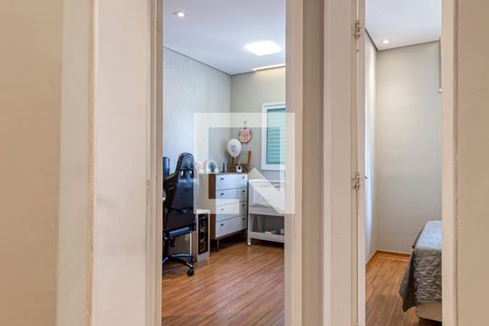 Corredor de apartamento à venda com 2 quartos, 87m² em Vila Pires, Santo André