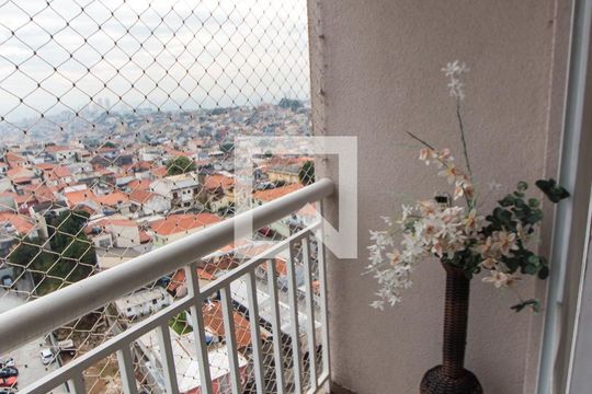 Varanda da Sala   de apartamento para alugar com 2 quartos, 49m² em Vila Paiva, São Paulo