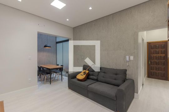 Sala de apartamento à venda com 2 quartos, 84m² em Auxiliadora, Porto Alegre