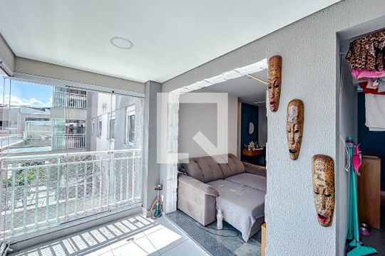 Varanda de apartamento à venda com 2 quartos, 58m² em Penha de França, São Paulo