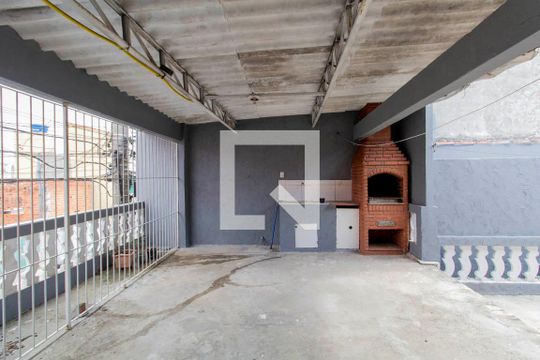 Área Comum - Churrasqueira de casa para alugar com 2 quartos, 70m² em Vila Nhocuné, São Paulo