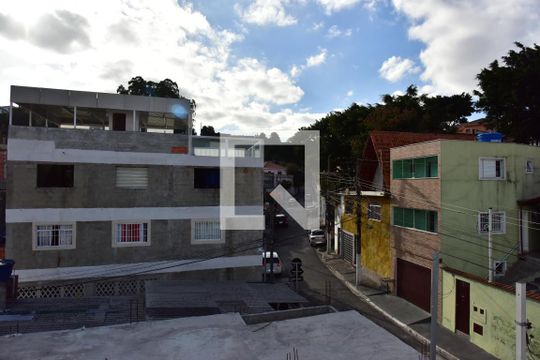 Sala/Cozinha - Vista de casa para alugar com 1 quarto, 50m² em Jardim Palmares (zona Sul), São Paulo