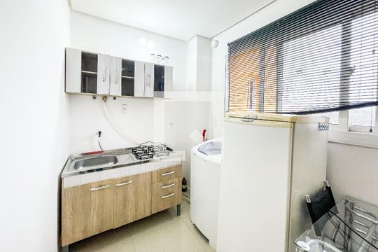 Cozinha de apartamento à venda com 0 quarto, 30m² em Centro, São Leopoldo
