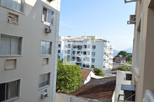 Vista da Sala de apartamento para alugar com 2 quartos, 64m² em Pechincha, Rio de Janeiro
