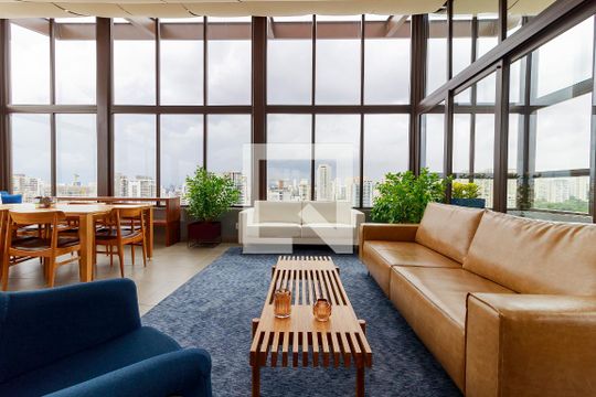 Salão de Festas de kitnet/studio para alugar com 1 quarto, 19m² em Jardim das Acacias, São Paulo