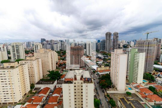Vista Pooftop de kitnet/studio para alugar com 1 quarto, 19m² em Jardim das Acacias, São Paulo