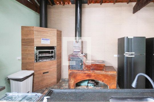 Área comum - Churrasqueira de apartamento para alugar com 2 quartos, 44m² em Sítio Pinheirinho, São Paulo