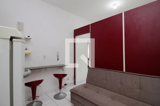 Sala de apartamento para alugar com 1 quarto, 40m² em Campos Elíseos, São Paulo