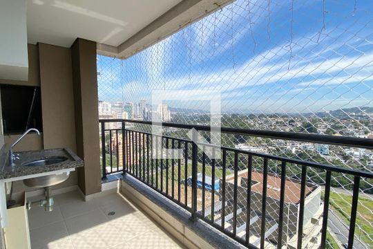Varanda gourmet de apartamento para alugar com 2 quartos, 62m² em Alphaville Residencial Um, Barueri