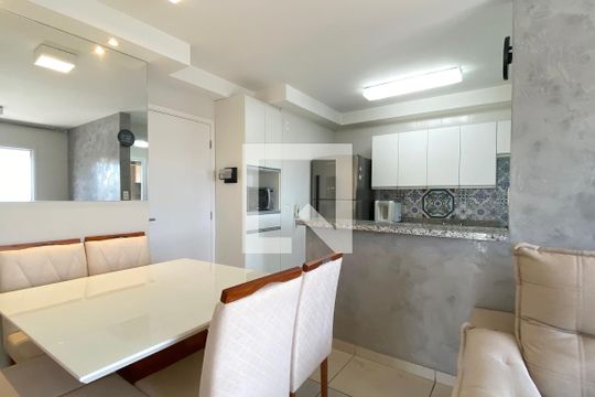 Sala de Jantar de apartamento para alugar com 2 quartos, 62m² em Alphaville Residencial Um, Barueri