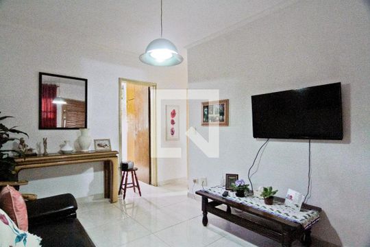Sala de apartamento à venda com 2 quartos, 52m² em Chora Menino, São Paulo
