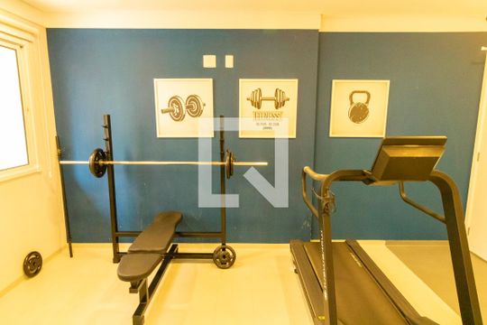 Área comum - Academia de apartamento para alugar com 1 quarto, 31m² em Vila Penteado, São Paulo