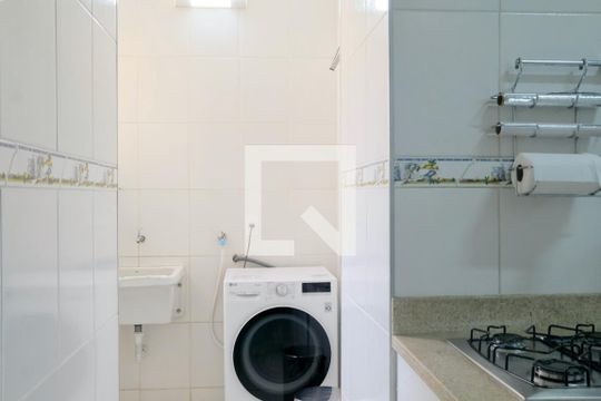 Área de Serviço de apartamento à venda com 3 quartos, 111m² em Centro, Belo Horizonte