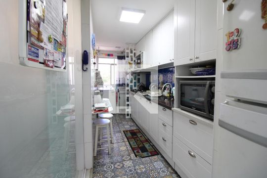 Cozinha de apartamento à venda com 3 quartos, 98m² em Jacarepaguá, Rio de Janeiro