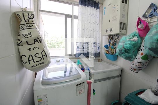 Área de Serviço de apartamento à venda com 3 quartos, 98m² em Jacarepaguá, Rio de Janeiro