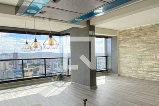 Sala de apartamento à venda com 2 quartos, 87m² em Vila Osasco, Osasco