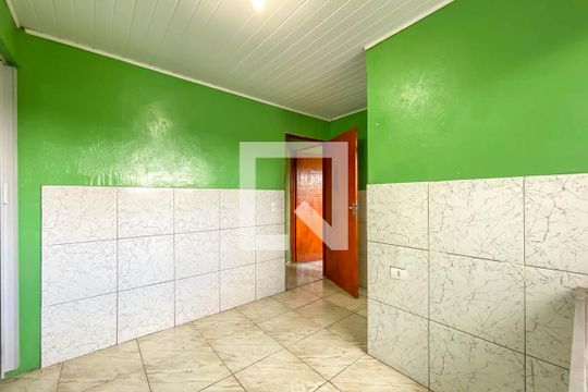 Cozinha de casa para alugar com 1 quarto, 15m² em Paulicéia, São Bernardo do Campo