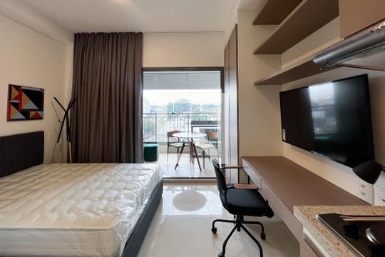 Kitnet/Studio à venda com 1 quarto, 27m² em Indianópolis, São Paulo
