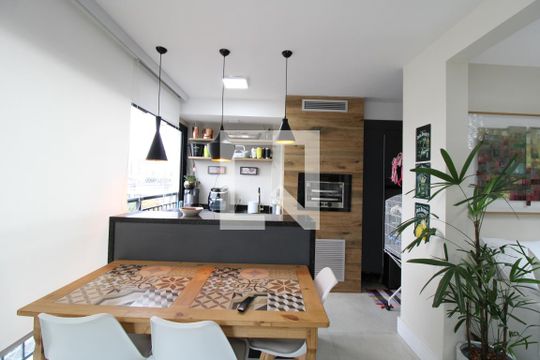 Varanda gourmet  de apartamento para alugar com 3 quartos, 96m² em Barra Funda, São Paulo
