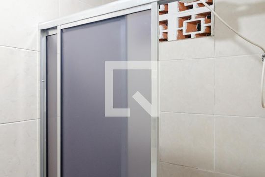 Banheiro Social de apartamento para alugar com 1 quarto, 25m² em Vila Clementino, São Paulo