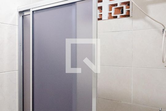 Banheiro Social de apartamento para alugar com 1 quarto, 25m² em Vila Clementino, São Paulo