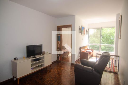 Sala de apartamento à venda com 3 quartos, 95m² em Leme, Rio de Janeiro