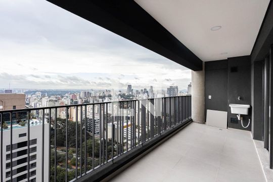 Varanda de apartamento para alugar com 2 quartos, 70m² em Pinheiros, São Paulo