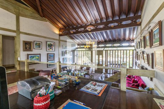 Mezanino de casa de condomínio à venda com 5 quartos, 811m² em Barra da Tijuca, Rio de Janeiro