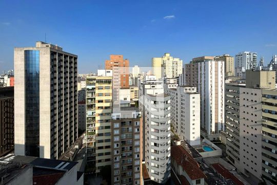 Vista de apartamento à venda com 3 quartos, 210m² em Santa Cecília, São Paulo