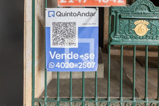 PLACA de apartamento à venda com 2 quartos, 85m² em Tijuca, Rio de Janeiro