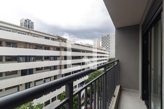 Varanda de apartamento para alugar com 1 quarto, 25m² em Perdizes, São Paulo