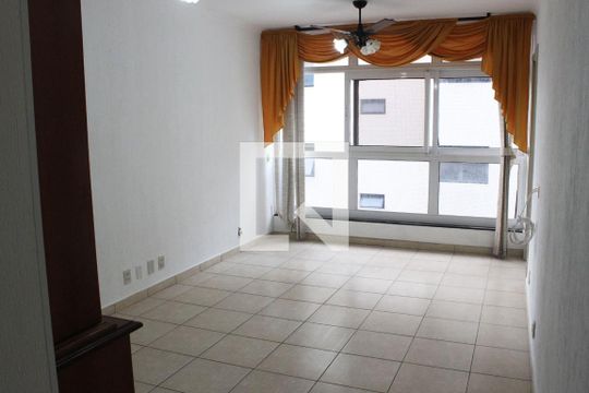 Sala de apartamento para alugar com 2 quartos, 117m² em Itararé, São Vicente