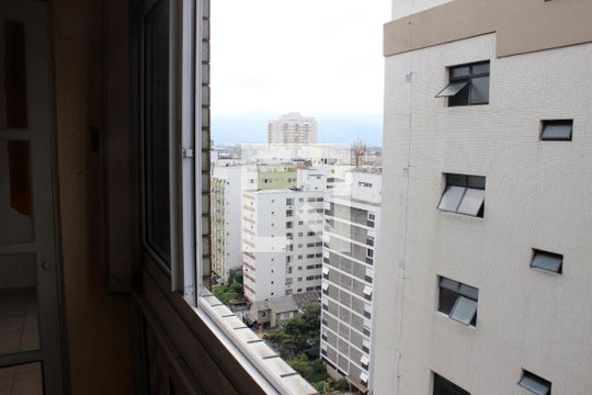 Varanda do  Quarto  de apartamento para alugar com 2 quartos, 117m² em Itararé, São Vicente