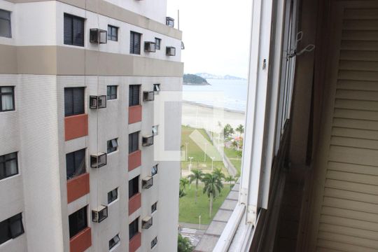 Vista do  Quarto  de apartamento para alugar com 2 quartos, 117m² em Itararé, São Vicente