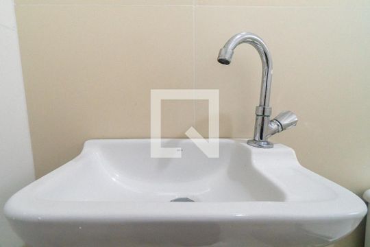 Banheiro Detalhe de kitnet/studio para alugar com 1 quarto, 16m² em Vila Clementino, São Paulo