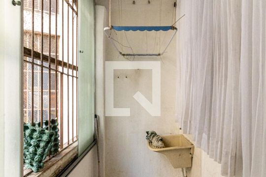 Área de Serviço de apartamento para alugar com 1 quarto, 40m² em Santa Ifigênia, São Paulo