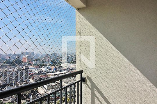 Sacada da Sala  de apartamento à venda com 2 quartos, 54m² em Jardim Olavo Bilac, São Bernardo do Campo