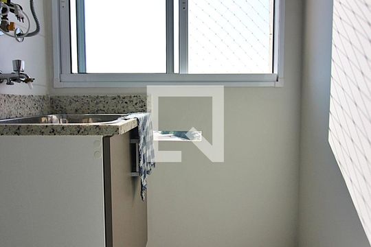 Área de Serviço de apartamento à venda com 2 quartos, 54m² em Jardim Olavo Bilac, São Bernardo do Campo