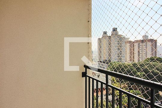 Sacada da Sala  de apartamento à venda com 2 quartos, 54m² em Jardim Olavo Bilac, São Bernardo do Campo