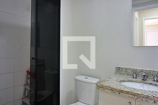 Banheiro Social de apartamento à venda com 2 quartos, 54m² em Jardim Olavo Bilac, São Bernardo do Campo