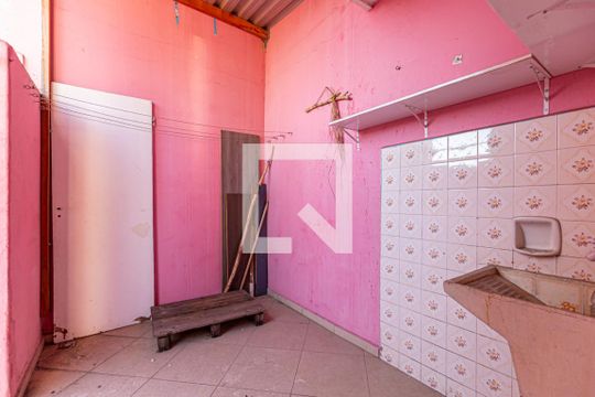 Área de Serviço de apartamento para alugar com 2 quartos, 106m² em Baeta Neves, Santo André