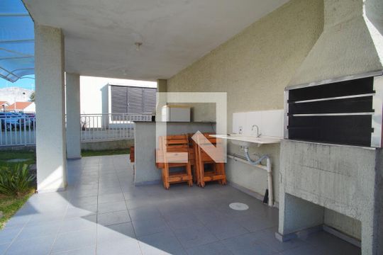 Área comum - Churrasqueira de casa à venda com 2 quartos, 50m² em Mário Quintana, Porto Alegre