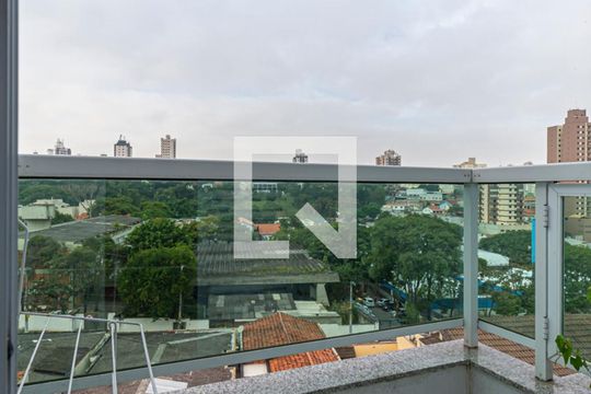 Varanda da Suite de apartamento à venda com 3 quartos, 145m² em Vila Valparaíso, Santo André