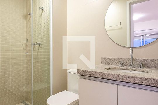 Suíte - Banheiro de apartamento à venda com 2 quartos, 65m² em Paraíso, São Paulo