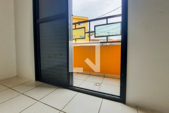 Varanda do Quarto 2 de apartamento para alugar com 2 quartos, 55m² em Vila Iracema, São Bernardo do Campo