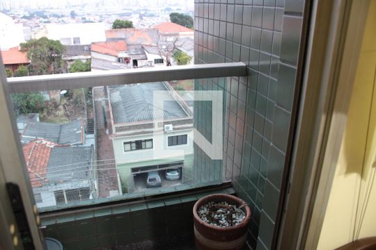 Varanda  de apartamento à venda com 3 quartos, 74m² em Vila Alpina, São Paulo