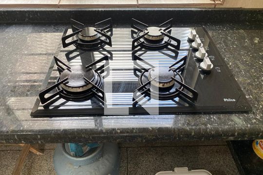 Cozinha de apartamento para alugar com 2 quartos, 130m² em Viaru, Sorocaba